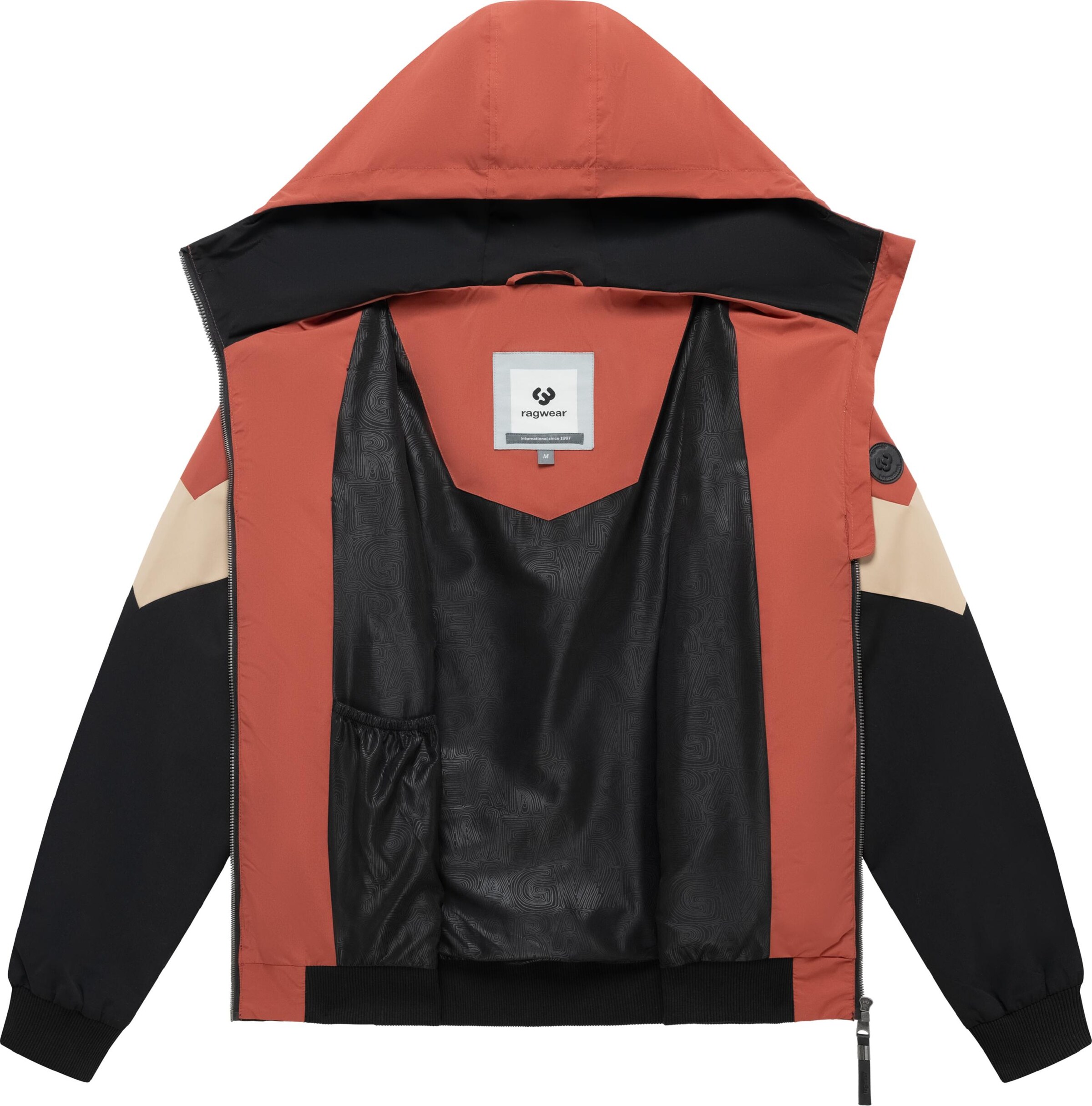 Ragwear Functionele jas 'Stewie Block Youmodo' in Bruin