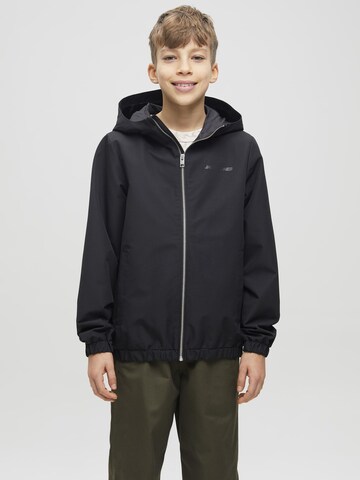 Jack & Jones Junior Übergangsjacke in Schwarz: Vorderseite