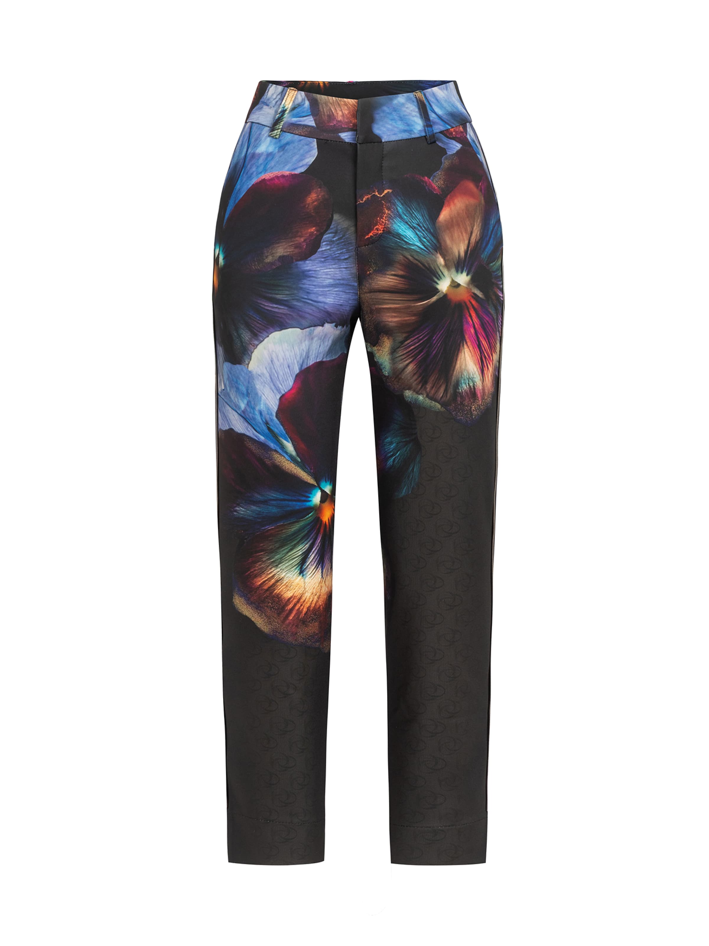 JIORO Skinny Broek 'VIOLET' in Zwart: voorkant