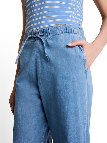 TOM TAILOR DENIM Wide Leg Jeans 'LINOU' in Blau