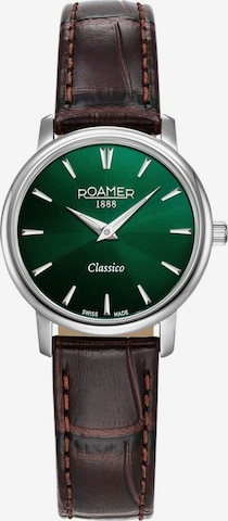Roamer Analoguhr 'Classico' in Grün: Vorderseite