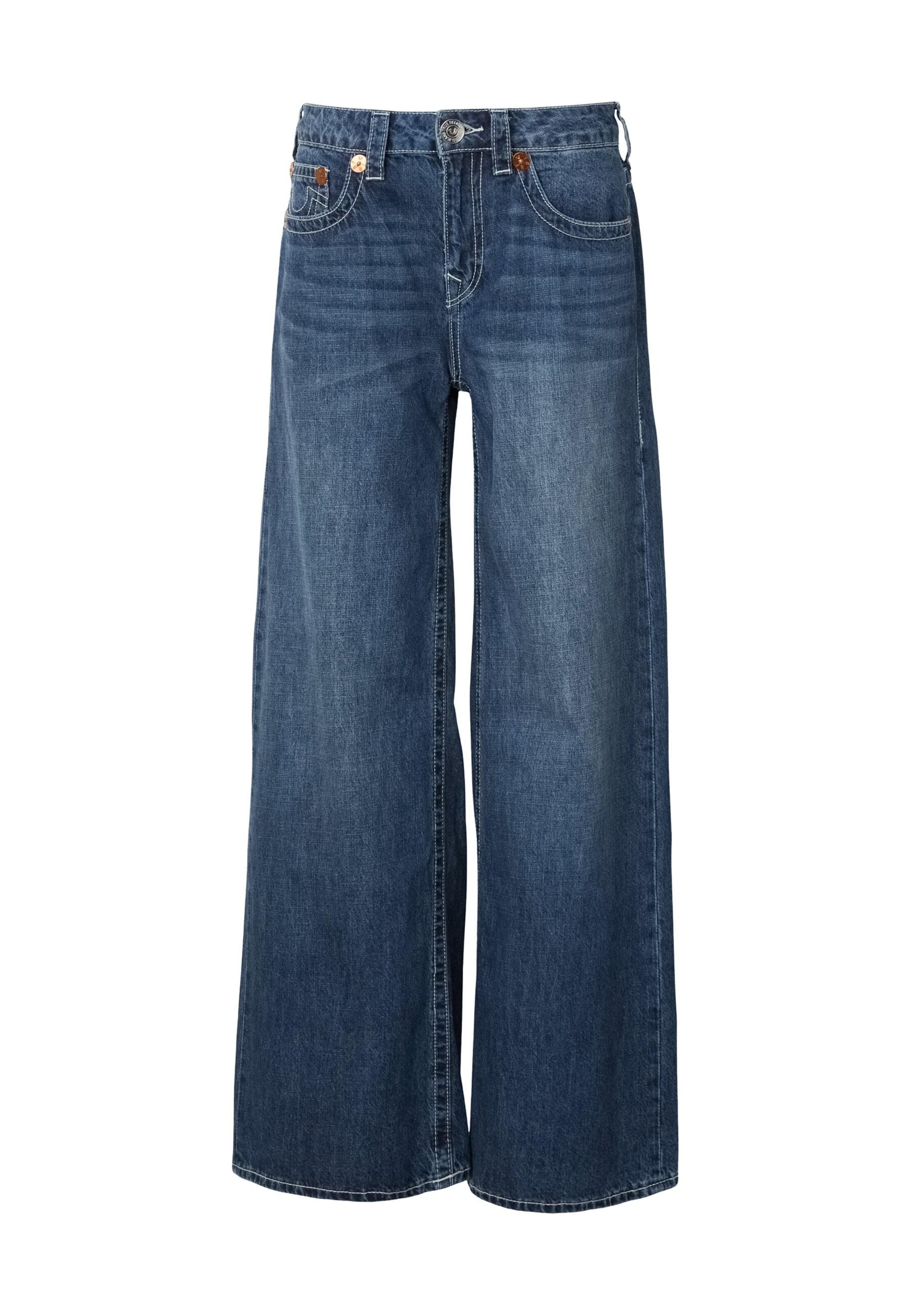 Wide leg Jeans di True Religion in blu: frontale