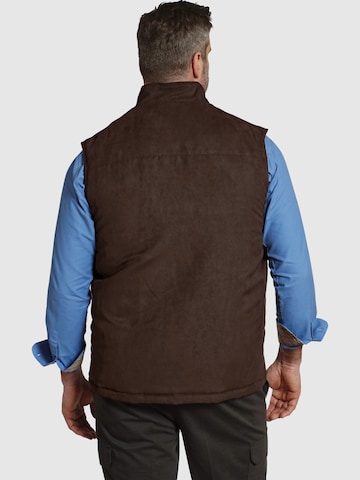 Gilet Charles Colby en marron