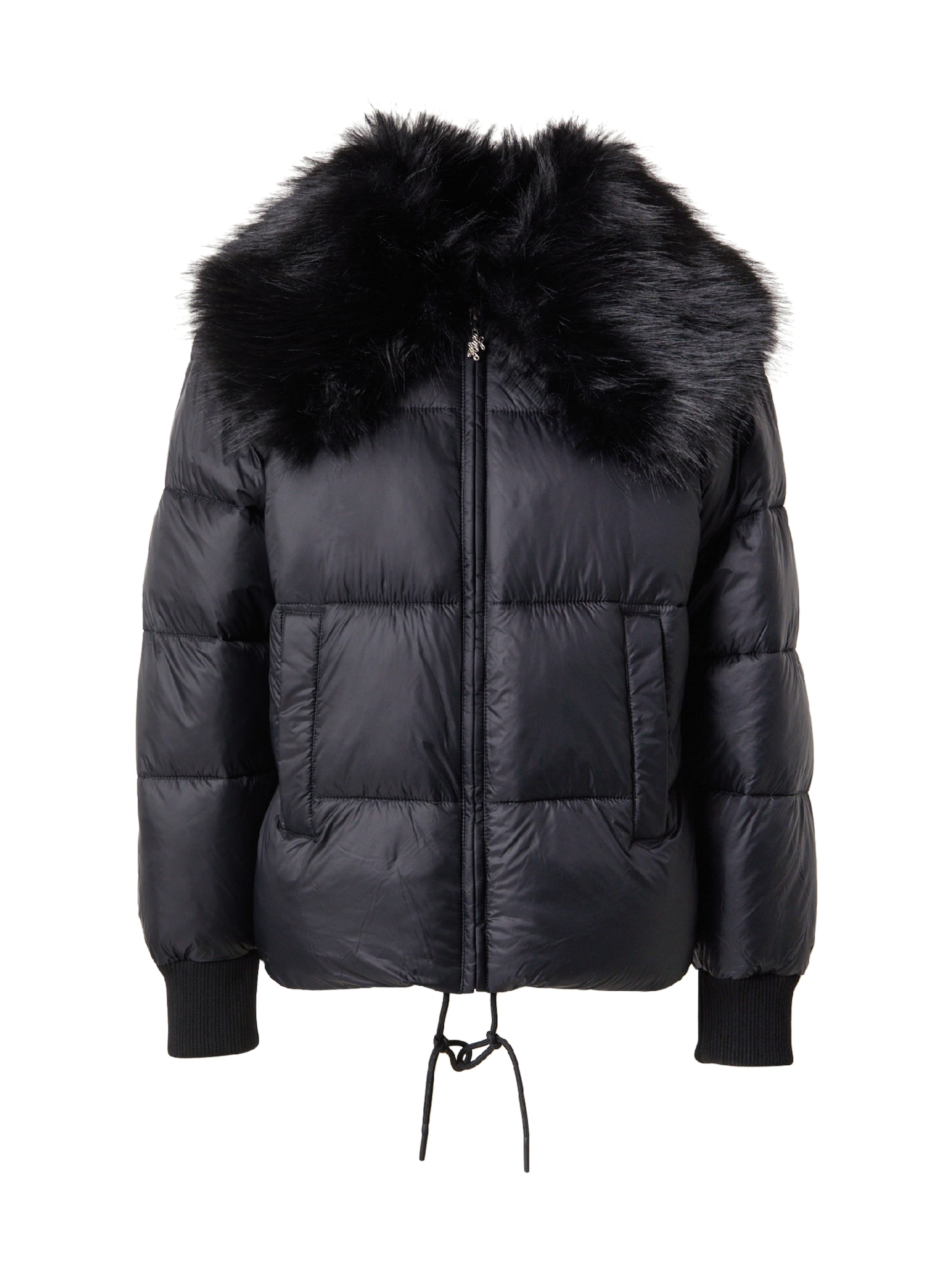 HUGO Winterjas &#x27;Fuji-1&#x27; in Zwart: voorkant