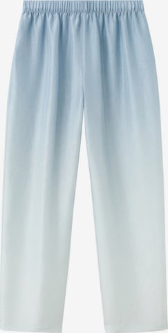 MANGO Pajama Pants 'Habi' in Blue: front