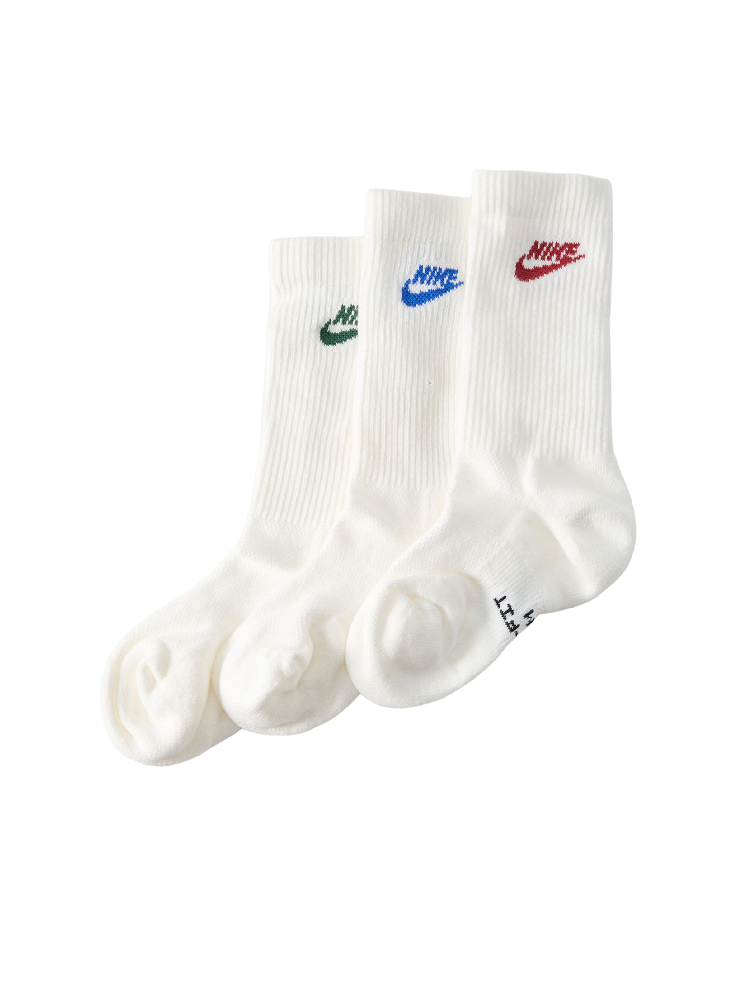 Nike Sportswear Socks in Blue / Green / Dark red / Off white, Item view