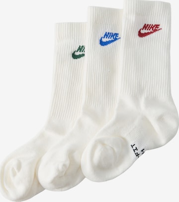 Nike Sportswear - Meias em branco: frente