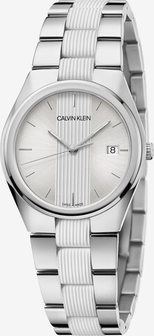 Calvin Klein Analoog horloge 'K9E231K6' in Zilver: voorkant