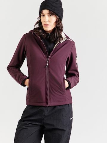 CMP Outdoor Jacket in Red: front