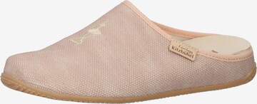 Living Kitzbühel Slippers in Pink: front