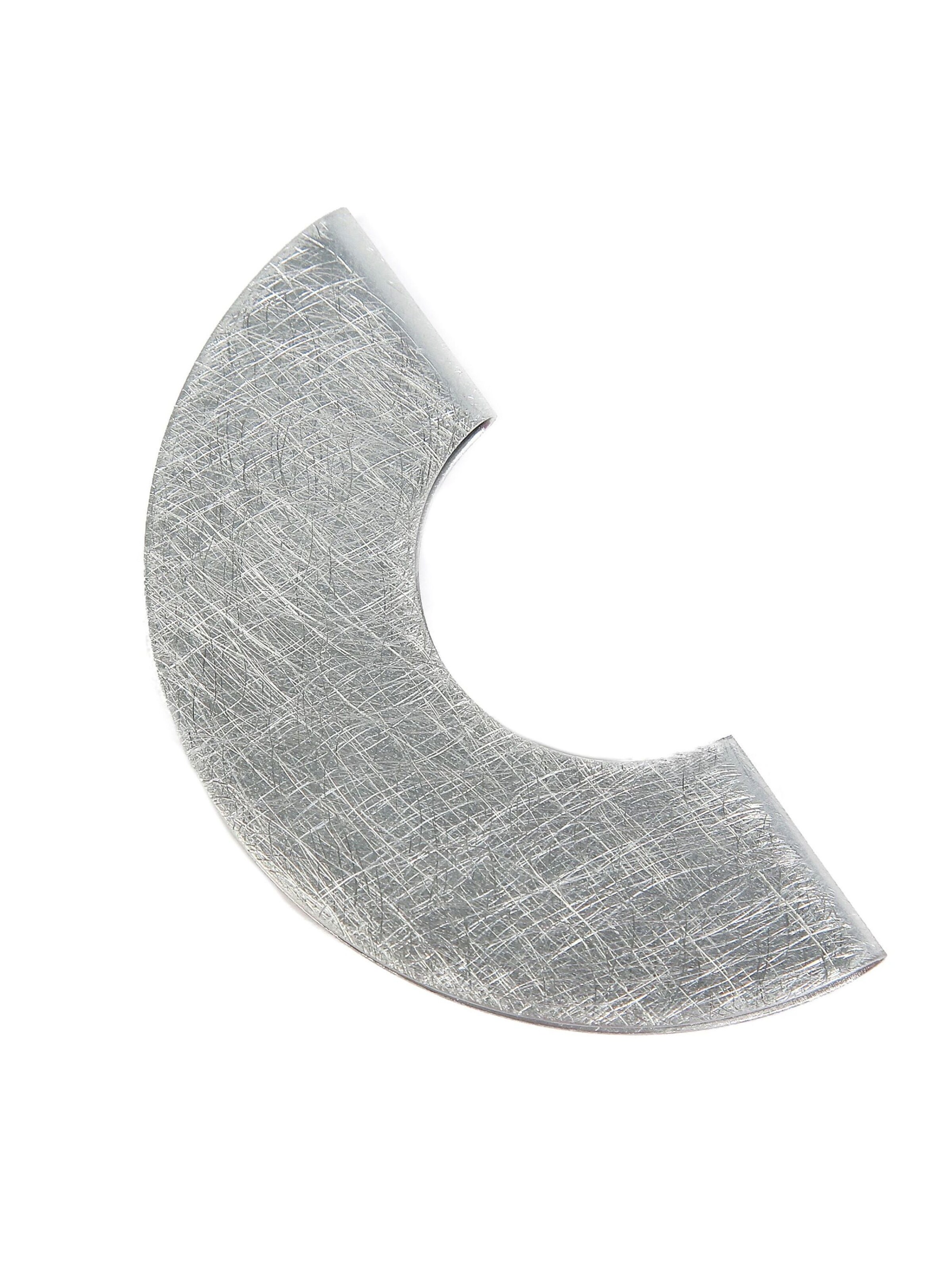 Broche DeMarie en gris : devant