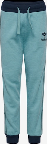 Pantalon de sport 'Wulba' Hummel en bleu : devant