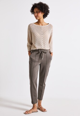 STREET ONE Tapered Hose in Braun