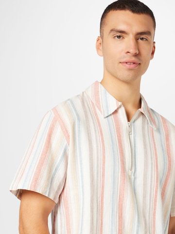 WEEKDAY Shirt 'Dejan' in Weiß