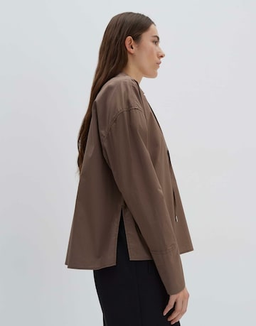 Someday Bluse in Braun