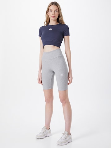 ADIDAS ORIGINALS Skinny Leggings 'Adicolor Essentials' in Grey