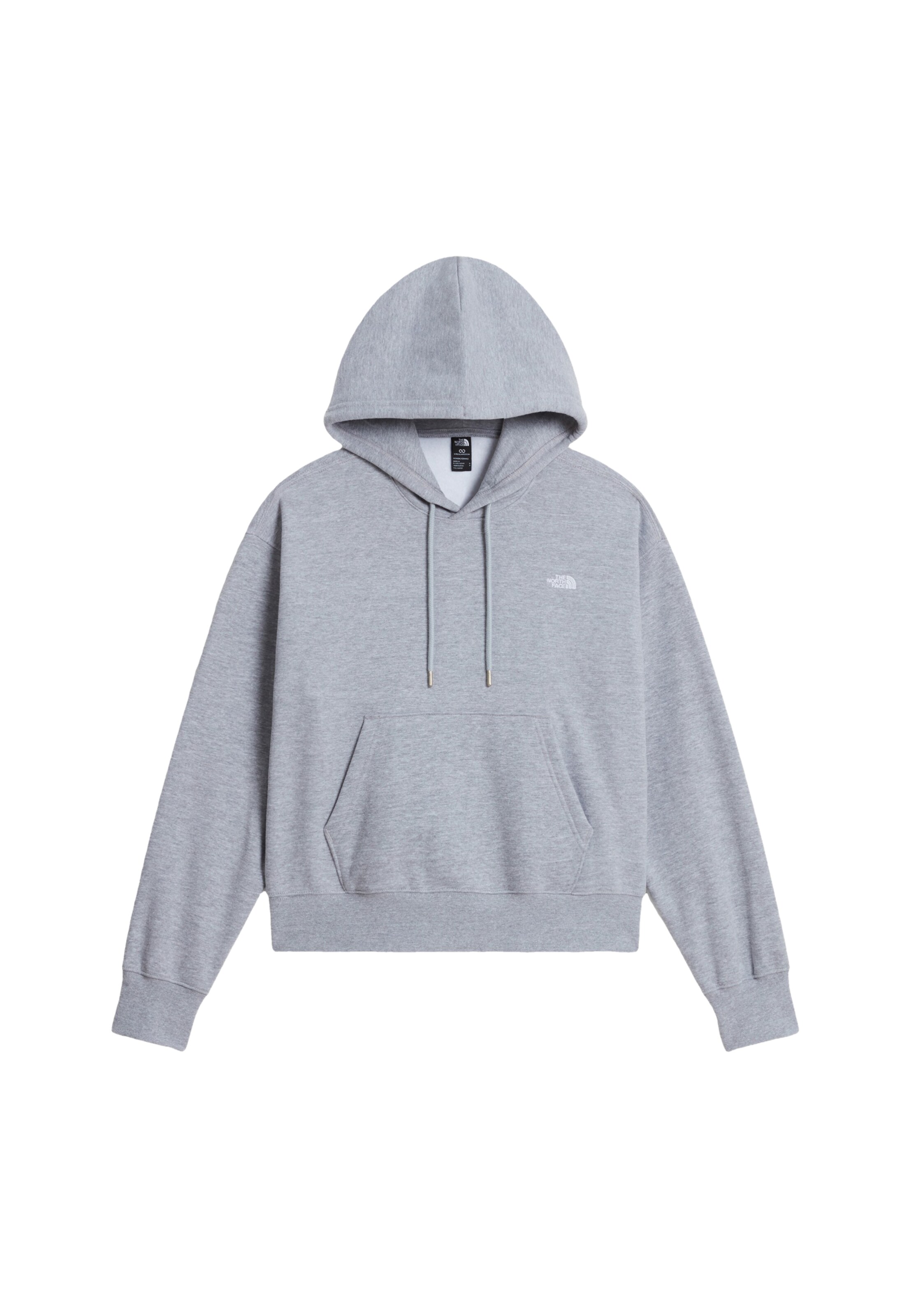 Sweat-shirt 'ESSENTIAL SIMPLE DOME' THE NORTH FACE en gris : devant