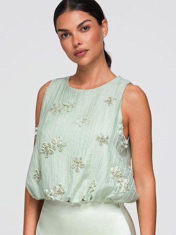 Camicia da donna di Ombre in verde