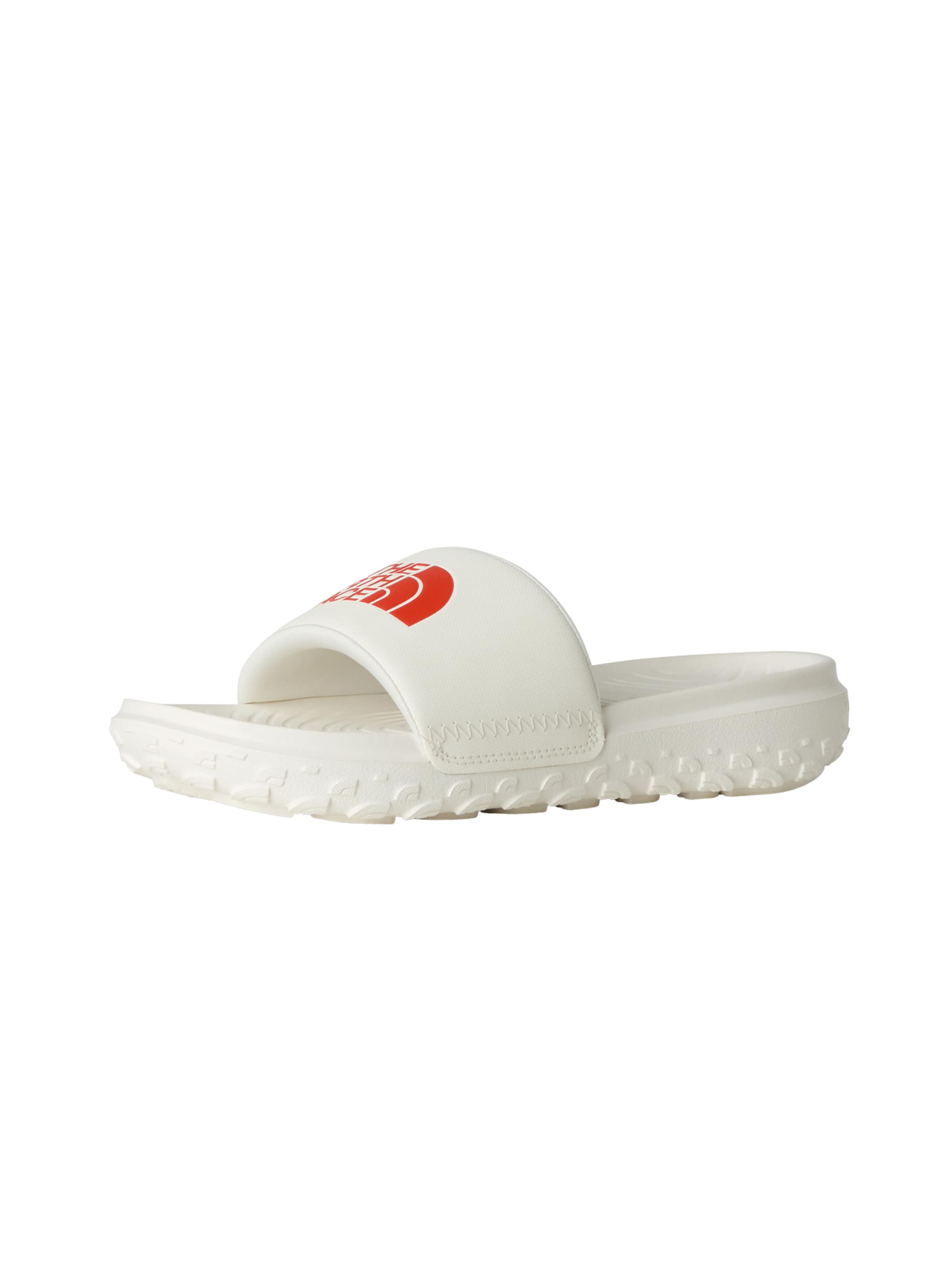 balta THE NORTH FACE Šlepetės 'Never Stop Cush': priekis