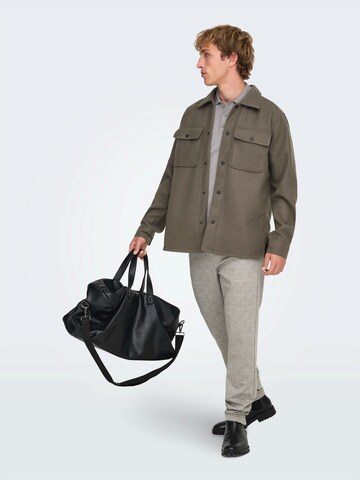 Only & SonsPrijelazna jakna 'ONSASH' - smeđa boja