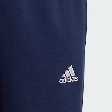 ADIDAS PERFORMANCE Tapered Workout Pants 'Entrada 22' in Blue