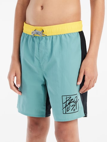 PROTEST Badeshorts 'PRTNick JR'‌ in Grün