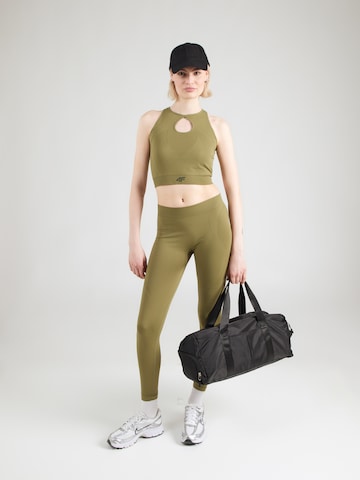 4F Top sportowy 'FNK' w kolorze zielony