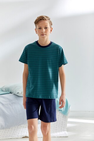 LE JOGGER Pajamas in Blue: front