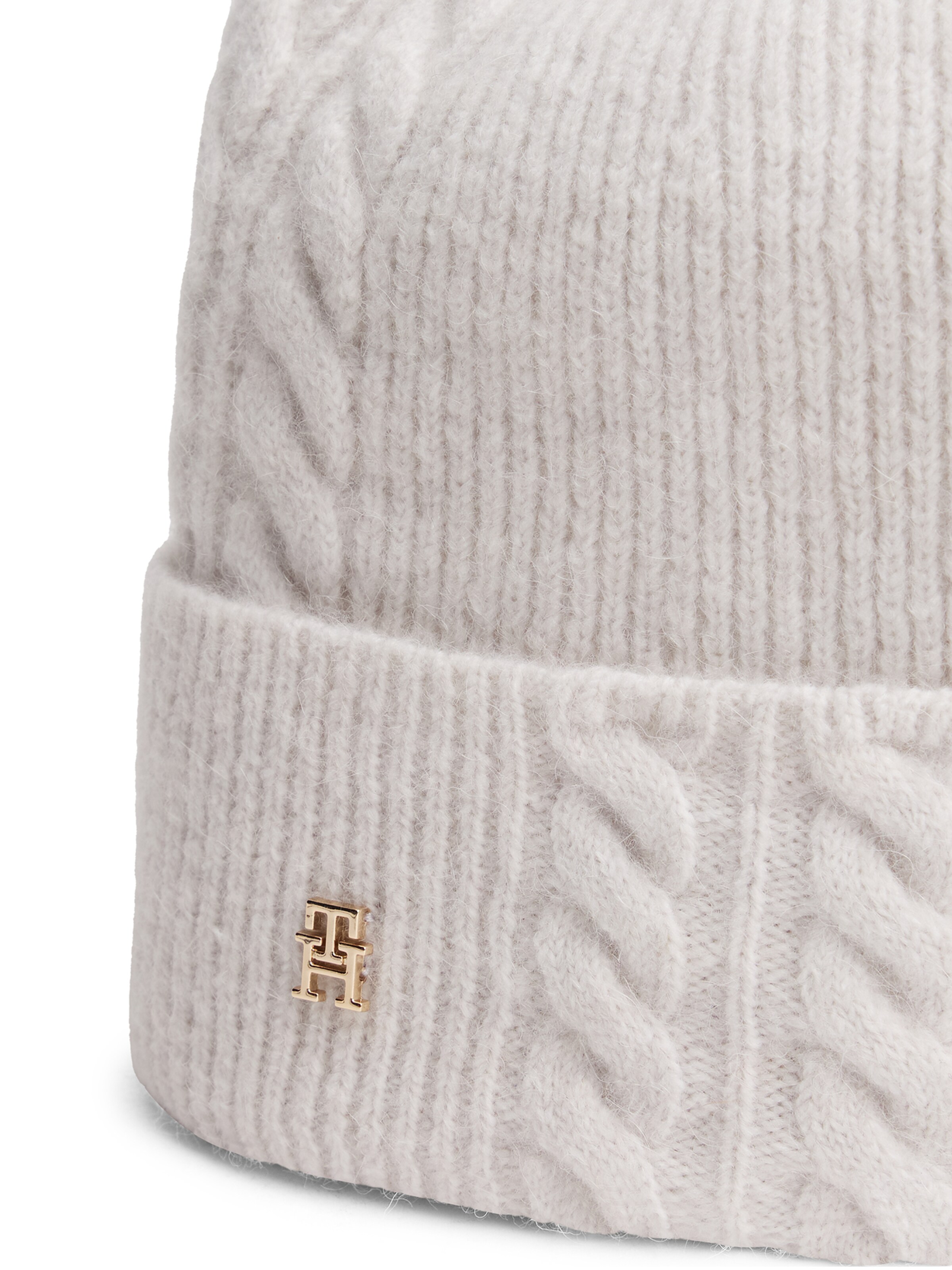 TOMMY HILFIGER Mütze 'ELEVATED CHIC' in Grau