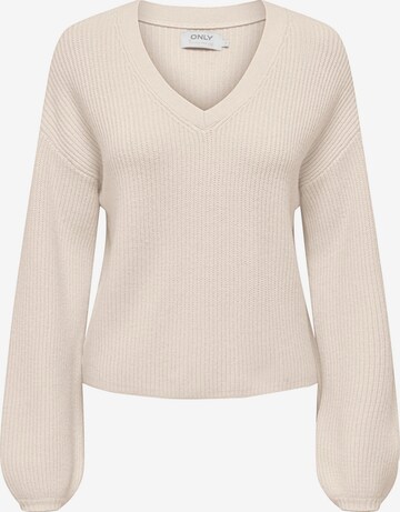 ONLY Sweater 'Katia' in White: front