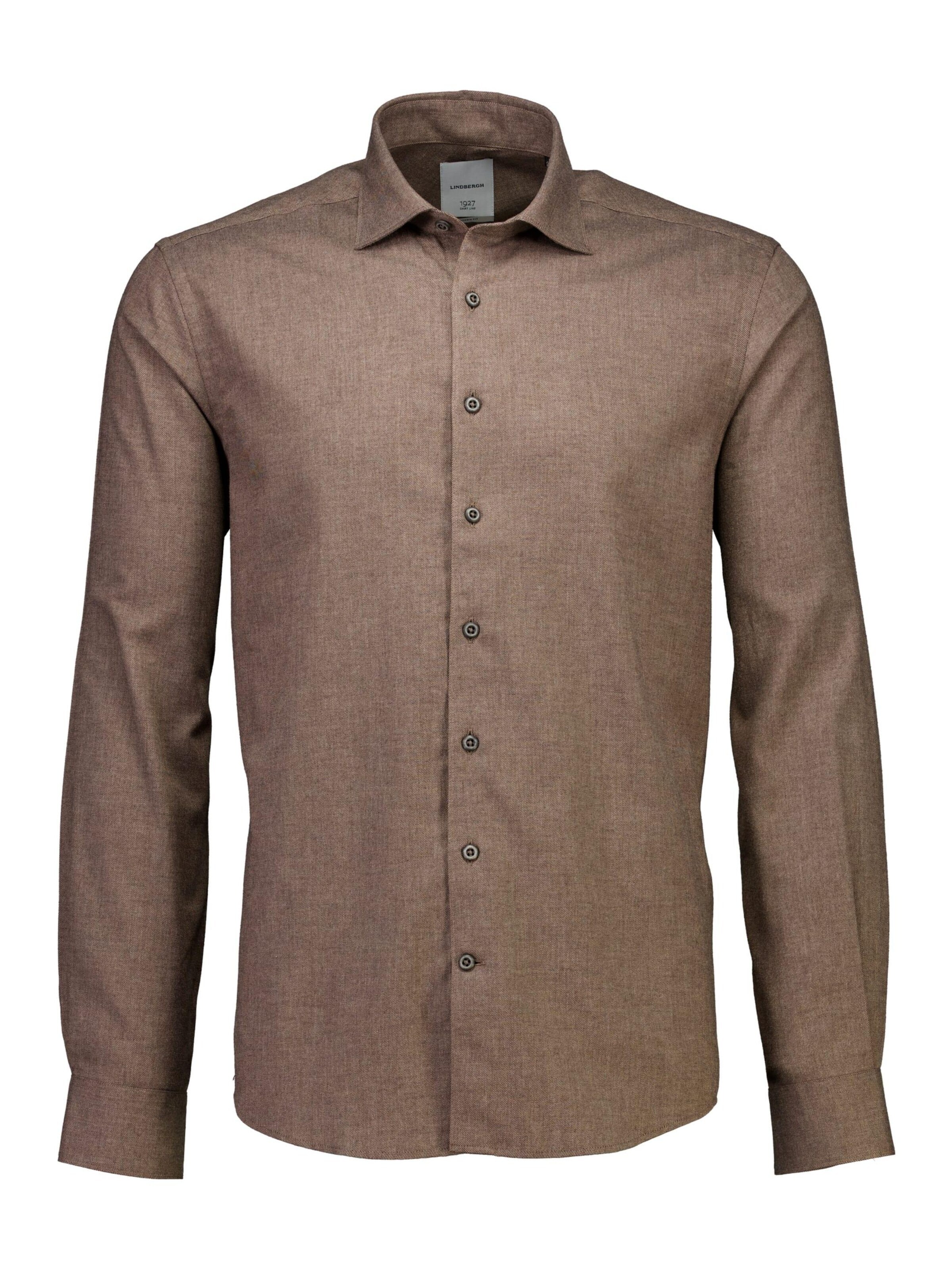 Camicia di Lindbergh in beige: frontale