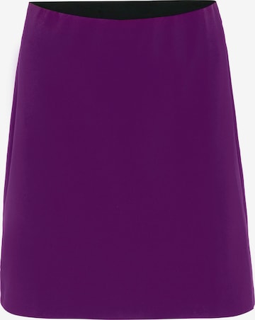 Jimmy Sanders Spódnica w kolorze fioletowy: przód