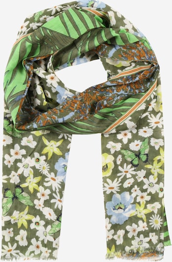 CODELLO Scarf 'GREEN ENERGY' in Green / Mixed colors, Item view