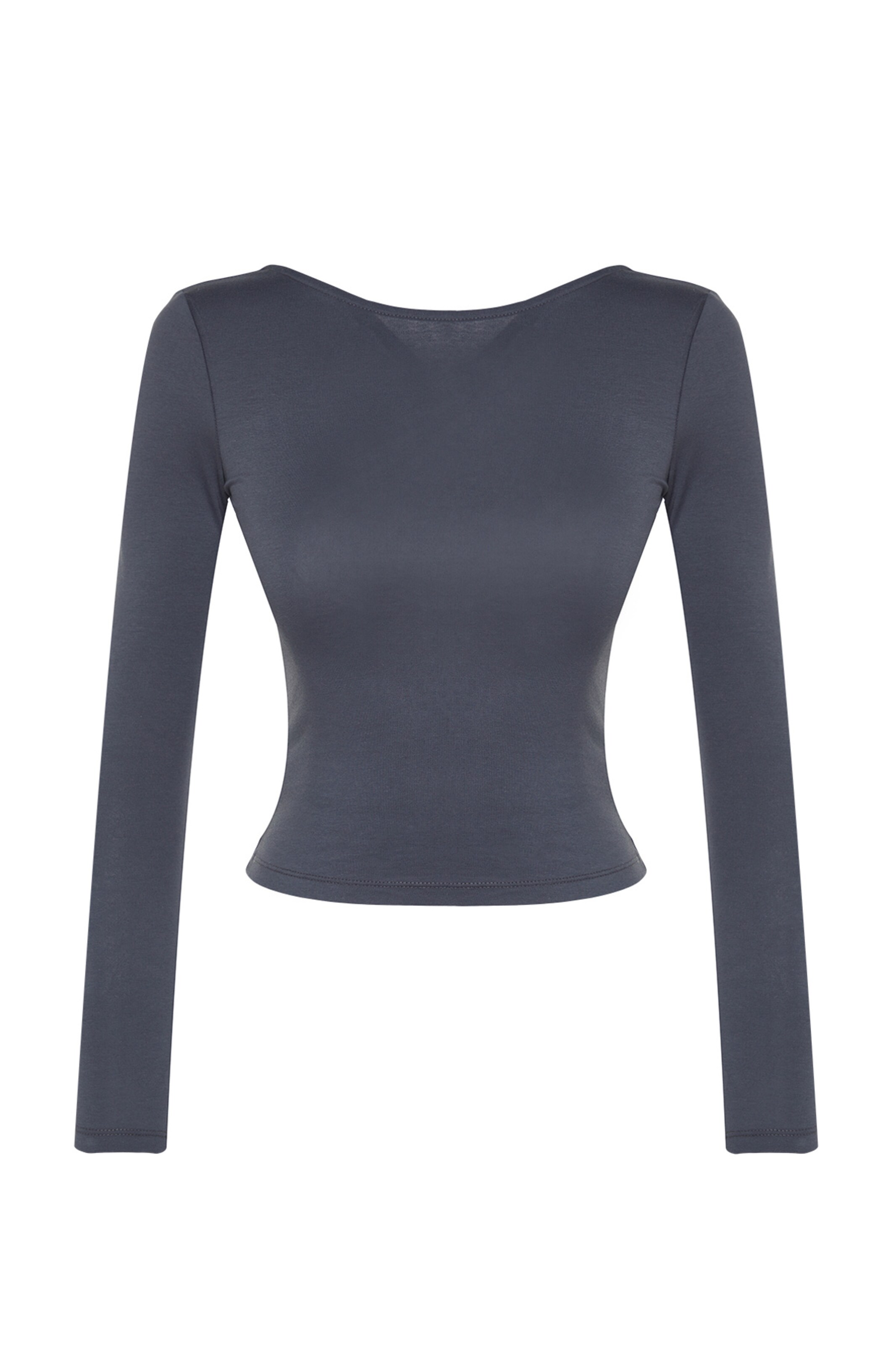 T-shirt Trendyol en gris : devant