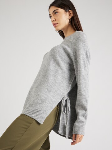 ABOUT YOU Sweater 'Jaden' in Grey: front