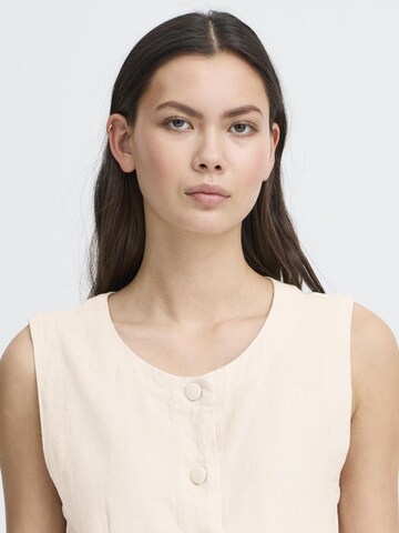 Gilet da completo ' IHLINNO ' di ICHI in beige