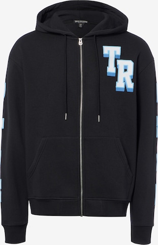 True Religion Sweat jacket in Black: front