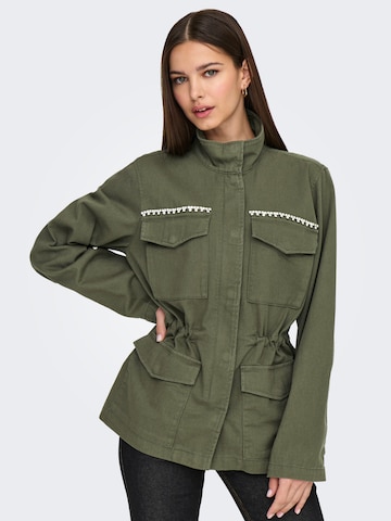 Veste mi-saison 'ONLDREW' ONLY en vert