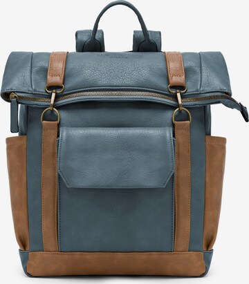 Herling Backpack 'Quinlan' in Blue: front