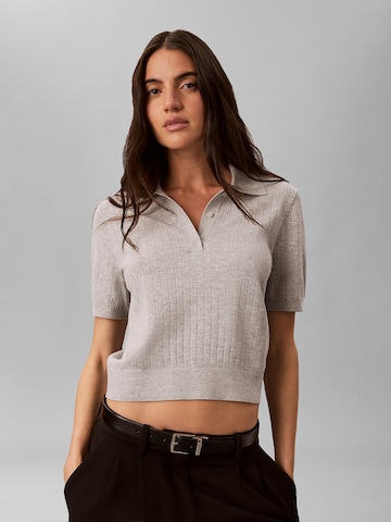 Calvin Klein Pullover in Grau: Vorderseite