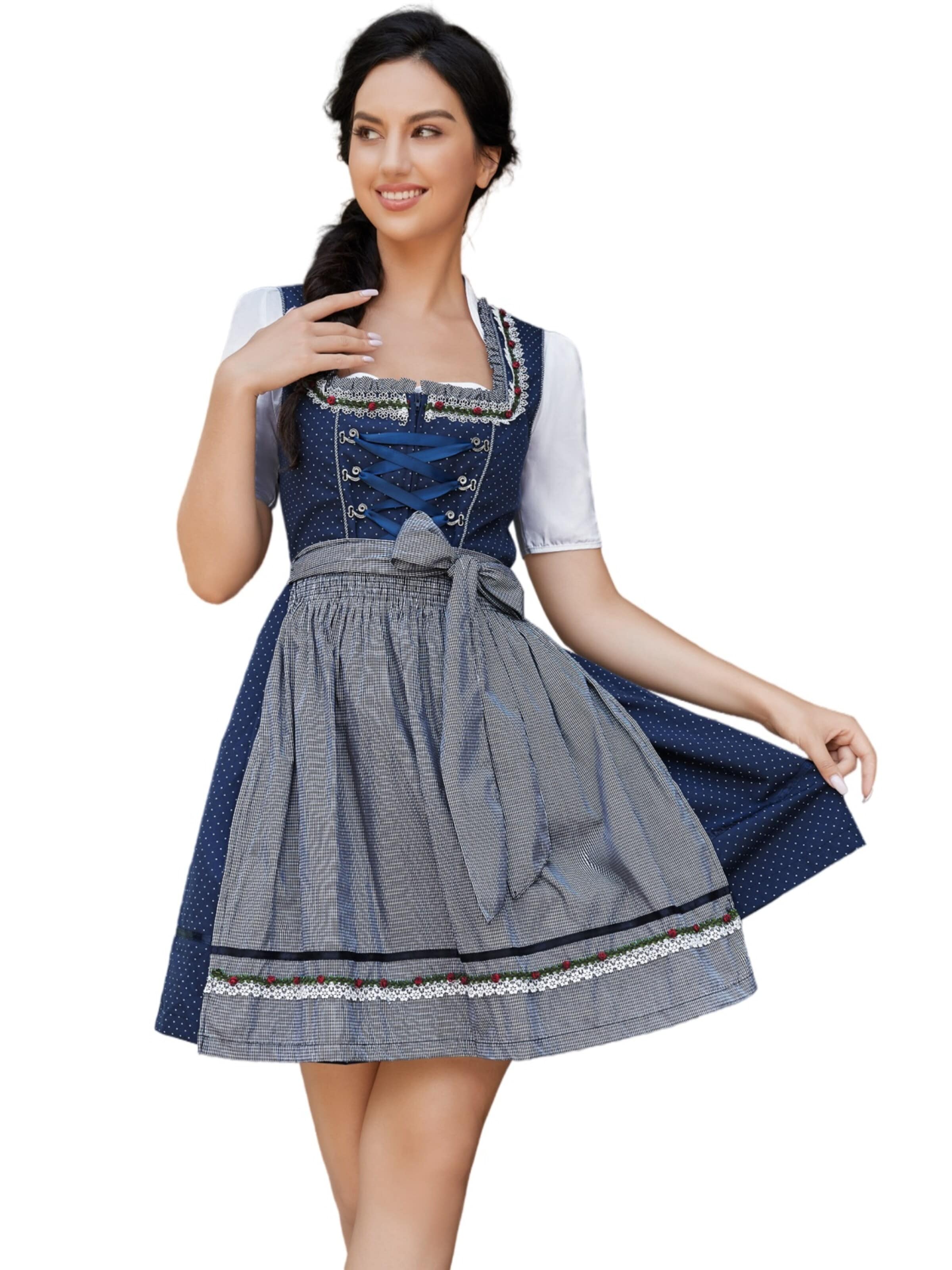 Yesfashion Dirndl‌‌‌‌‌‌‌‌‌‌ in Blau
