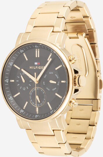 TOMMY HILFIGER Analog Watch in Gold / Light grey / Black, Item view