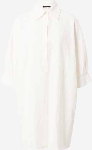 Sisley Sukienka koszulowa w kolorze biały: przód