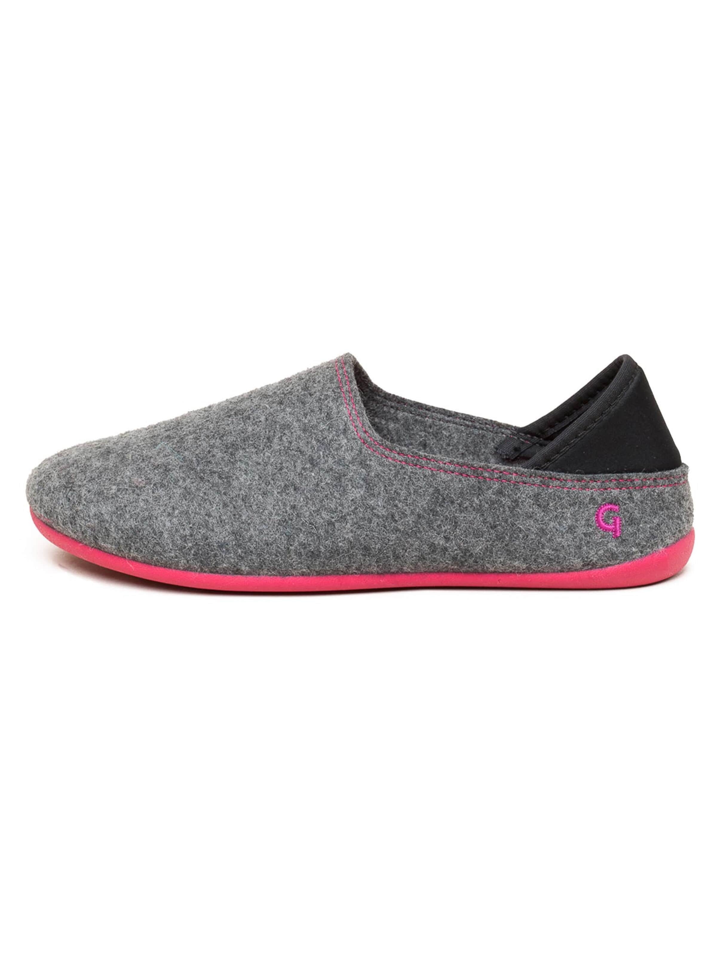 Gottstein Instappers 'Wool Slip-On' in Grijs: voorkant