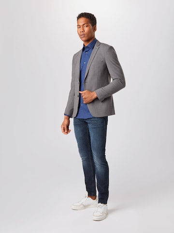 ESPRIT - Regular Fit Jaqueta de negócios em cinzento