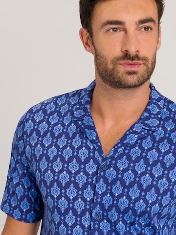 Pyjama court 'Night & Day' Hanro en bleu