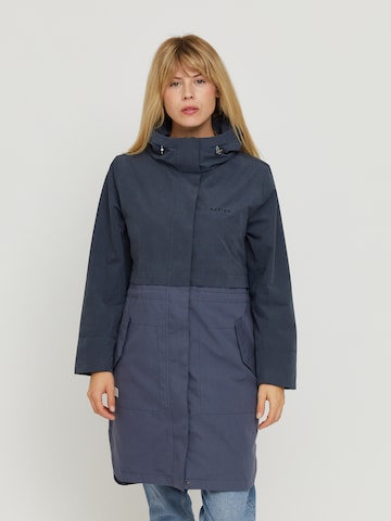 Manteau fonctionnel 'Albany' mazine en bleu : devant