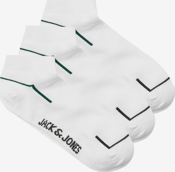 Chaussettes 'JACWALTER' JACK & JONES en blanc : devant