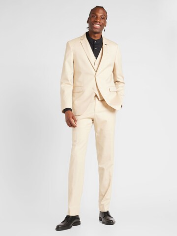 Slimfit Completo di Karl Lagerfeld in beige: frontale