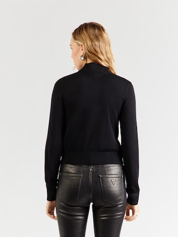Cardigan 'ARGYLE' GUESS JEANS en noir
